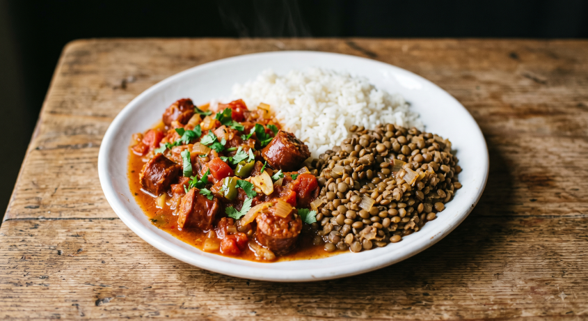 Rougail Saucisse Traditionnel